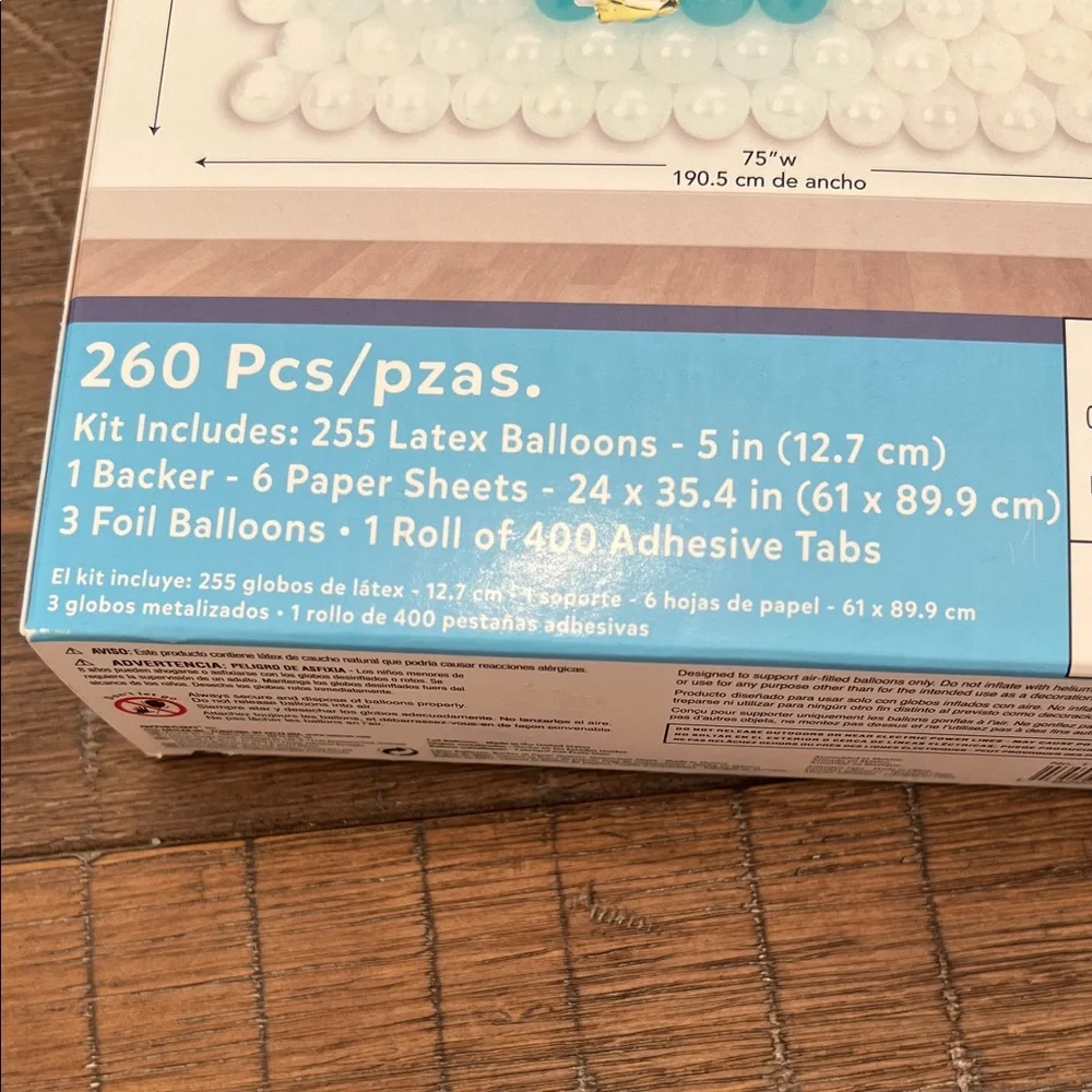 Balloon Backdrop Kit - Rainbow and Unicorn Theme